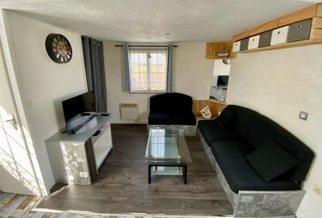 Mobilhome Emplacement 21 Biville-sur-Mer Εξωτερικό φωτογραφία